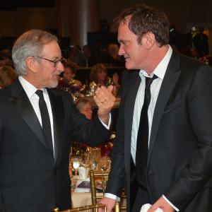 Steven Spielberg and Quentin Tarantino