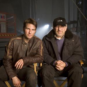 Still of Tom Cruise and Steven Spielberg in Pasauliu karas 2005