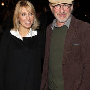 Steven Spielberg and Stacey Snider at event of Sweeney Todd The Demon Barber of Fleet Street 2007