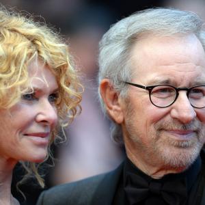 Steven Spielberg and Kate Capshaw at event of Jimmy P. (2013)