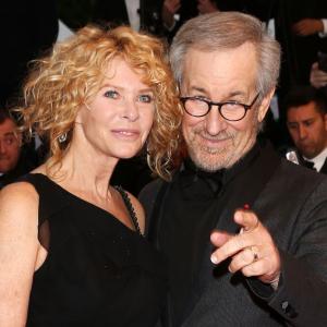 Steven Spielberg and Kate Capshaw at event of Jimmy P. (2013)