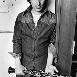 Steven Spielberg holding a clarinet 1968 Vintage silver gelatin 13x10 mounted on 20x16 archival board signed 900  1978 Ulvis Alberts MPTV