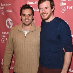 Joe Swanberg and Jake Johnson at event of Digging for Fire 2015