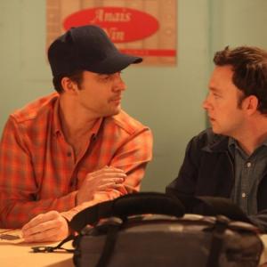 Still of Nate Corddry and Jake Johnson in New Girl 2011