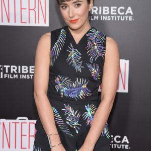 Christina Scherer at the New York City premiere of The Intern