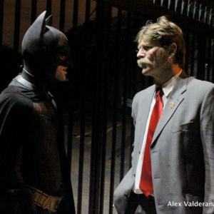 As Lt GORDON in Nightwing with Abe Danz as The Bat