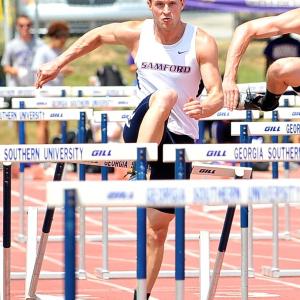 SoCon Track and Field Championships 2013. 110 Meter Hurdles.