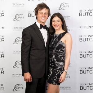 Stephanie Mauro & Damien Lipp at Beckoning the Butcher premiere