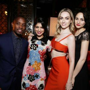 Aml Ameen, Tuppence Middleton, Tina Desai and Jamie Clayton at event of Sense8 (2015)