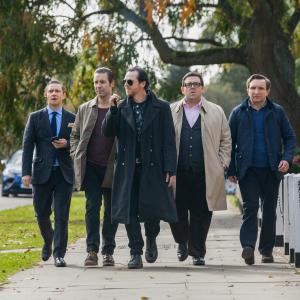 Still of Paddy Considine Martin Freeman Nick Frost Eddie Marsan and Simon Pegg in The Worlds End 2013