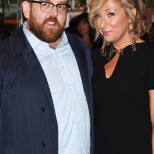 Nick Frost and Tracy Ann Oberman at event of Kaip Hektoras laimes ieskojo 2014
