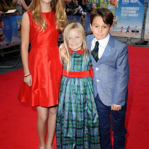 Emilia Jones, Harriet Turnbull & Bobby Smalldridge attend the What We Did On Our Holiday Premiere.