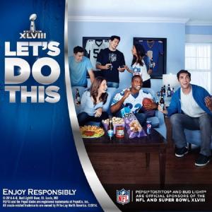 NFL  ESPN  Pepsi  Budweiser  Tostitos