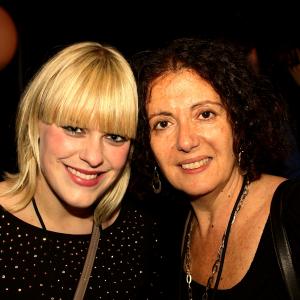 Kaylee Bird  Sharon Badal at 2011 Sloan Film Summit