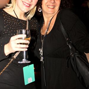 Kaylee Bird & Sharon Badal at the Sloan Film Summit.