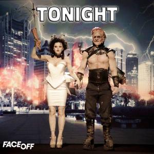 Still of Max Aria with Laura Tylers team on Face Off