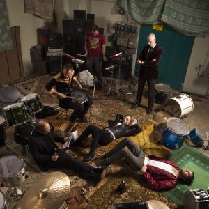 Still of Nils Bergendal, Ola Simonsson and Six Drummers in Sound of Noise (2010)