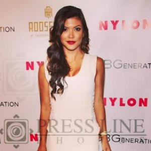 Tiffany Panhilason attends the Nylon + BCBGeneration May Young Hollywood Party at Hollywood Roosevelt Hotel on May 8, 2014 in Hollywood, California.