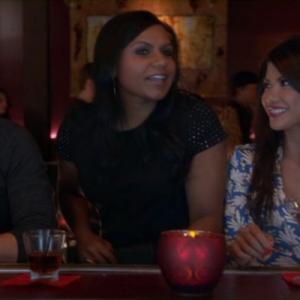 Max Greenfield Mindy Kaling and Tiffany Panhilason in The Mindy Project