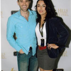 Ben Whitehair and Nicole Kian Sadighi  I AM NEDA Beverly Hills Film Festival