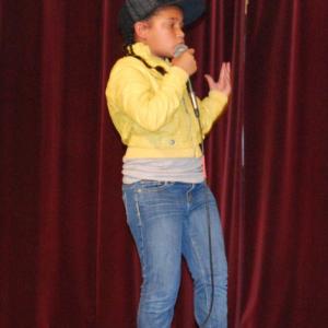 Talent Show singing Jaden Smith/Justin Beiber's Never Say Never