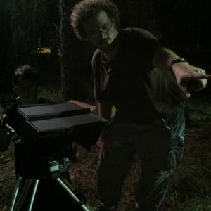 Richard Humphries directing Night Wolf 3D