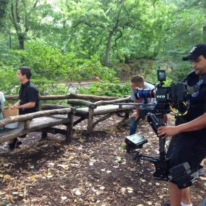 Steadicam in Strawberry Fields (Central Park) NYC