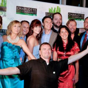 Carolina Talent actors & agents at Charlotte Film Community Awards 2012