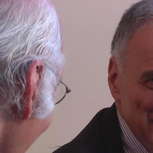 In Washington DC interviewing Presidential runner and famed consumer activist Ralph Nader for Farouq's new political documentary set for a 2012 release