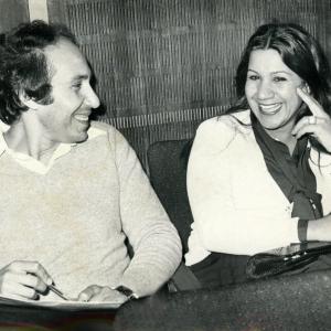 Sharing a moment with the Arabian Gulf most accomplished actress Souad Abdullah in 1978