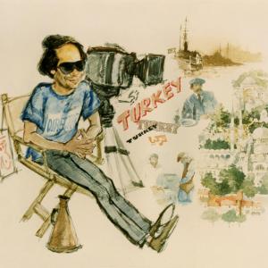 Cartoonist M Hadidis vision of Farouq shooting in Turkey in 1987