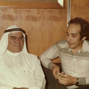 Interviewing the first Kuwaiti photographer and filmmaker M Qabazard in 1976