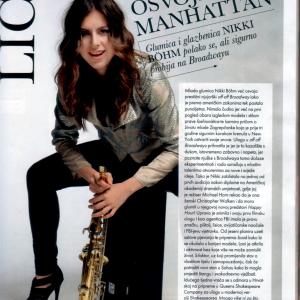 Article About Nikki Bohm in Elle Magazine Croatia 2009