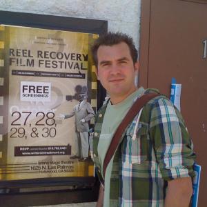 Luke Bradford at the screening of short film TOMORROW The Reel Recovery Film Festival Hollywood 2010