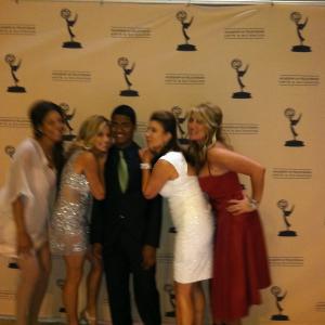 Darnell Cates and Network News Anchor Women at 2011 News Emmys