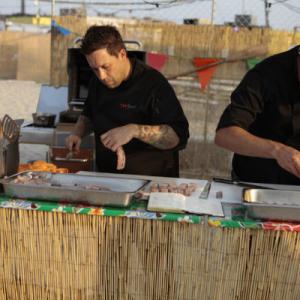 Still of Michael Isabella and Angelo Sosa in Top Chef 2006