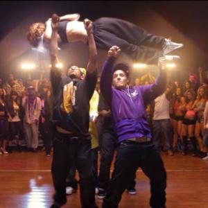 Sacha Chang on set of No1 world wide film Streetdance 3D