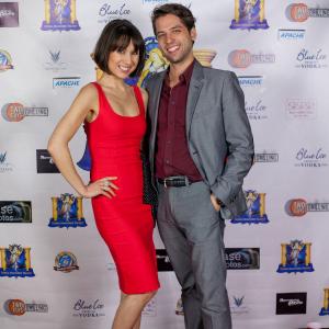 On the red carpet of the DMTA Valentines party