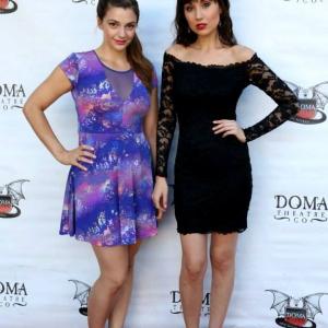 Emilia Sotelo on the red carpet at the opening night of DOMA theatres Nine the Musical