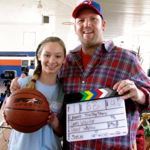 Upward Sports Shoot The Big Story role of Bella with Director Gary Wheeler