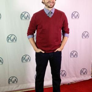 Adam Rosenbaum at the Producers Guild of America Short Film Competition for the premiere of his short film Spun
