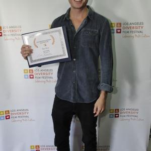 Matt Kane wins Best Actor award for Stay Then Go 2014