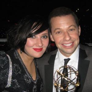 Arefeh Mansouri and Jon Cryer