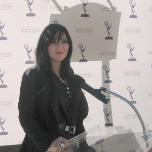Costume Designer Arefeh Mansouri at the Academy Of Television Arts & Sciences 64th Primetime Emmy Award nominees reception for Outstanding Costumes