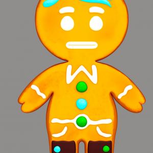 Devan voices Gingerbread Boy on the animated series Little Charmers