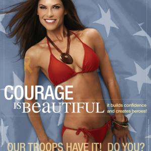 Poster sent over seas to over 17000 US Soldiers