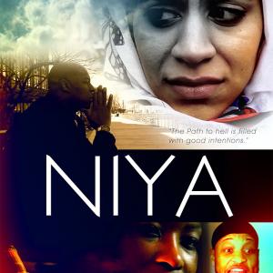 Promotional poster for film Niya designed by Harold Bridgeforth