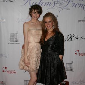 On the red carpet with Randi Rahm in New York City