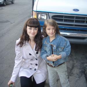 Breanna And Alexis Bledel on Violet  Daisy Shoot