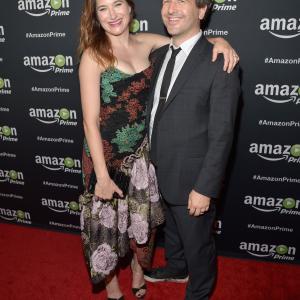 Ethan Sandler and Kathryn Hahn at event of The 67th Primetime Emmy Awards 2015